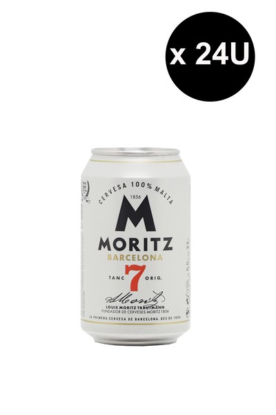 Moritz 7 llauna 33cl