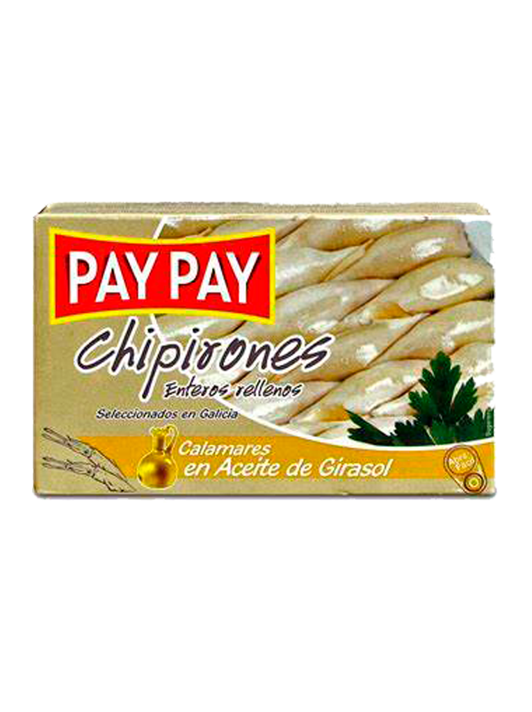 Pay Pay Chipirón relleno lata 115grs