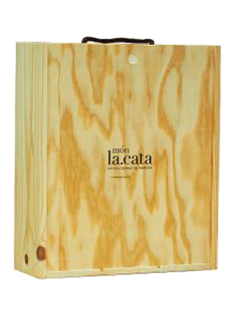 Caja Madera capacidad 3 botellas