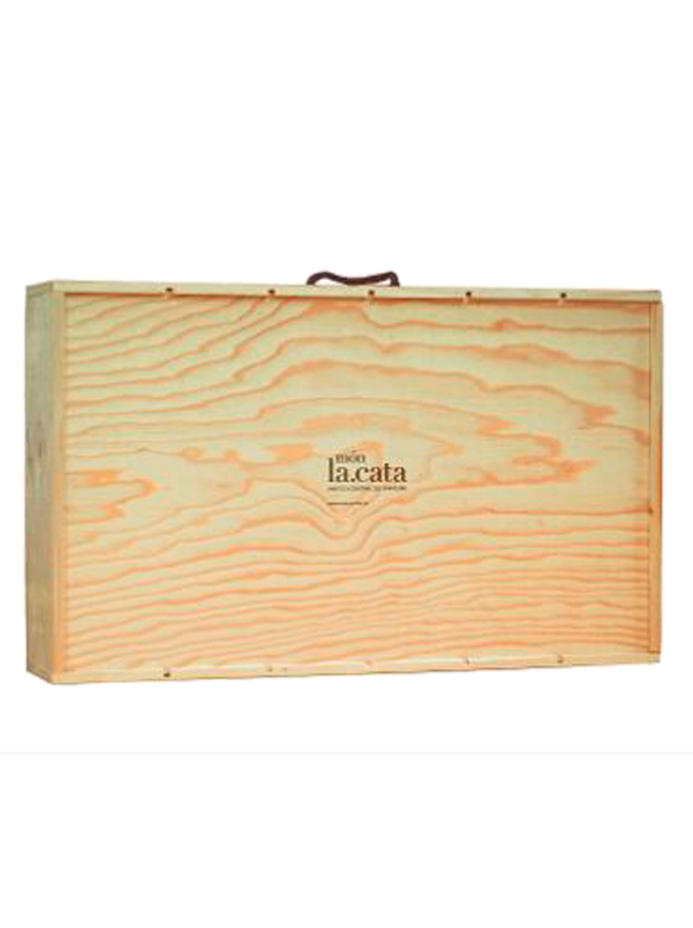 Caja Madera capacidad 6 botellas