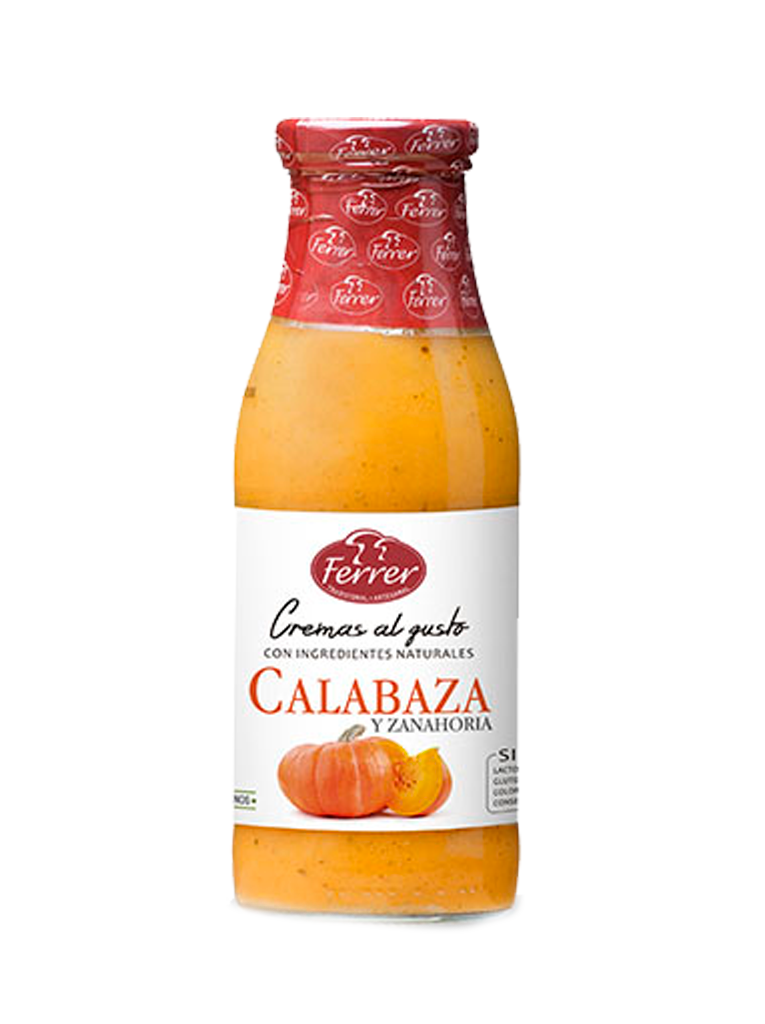 Ferrer Crema de Calabaza y Zanahoria