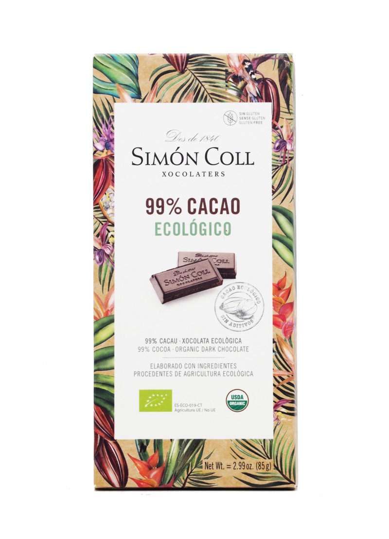 Simón Coll 99% Cacao Ecológico