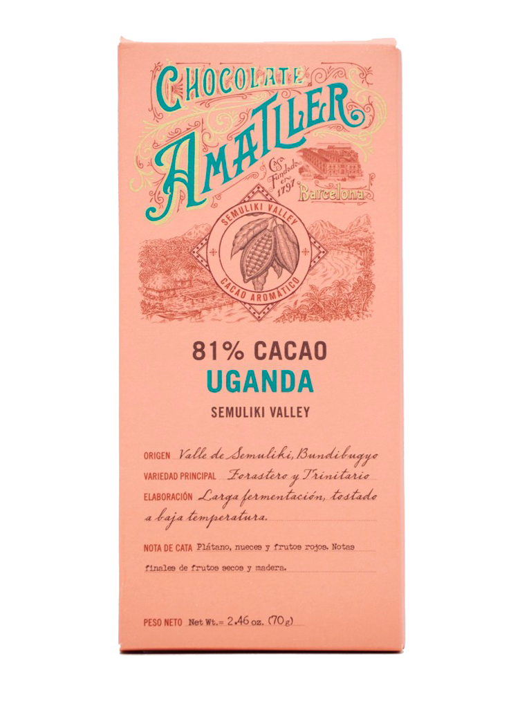 Amatller Chocolate Uganda 81% Cacao