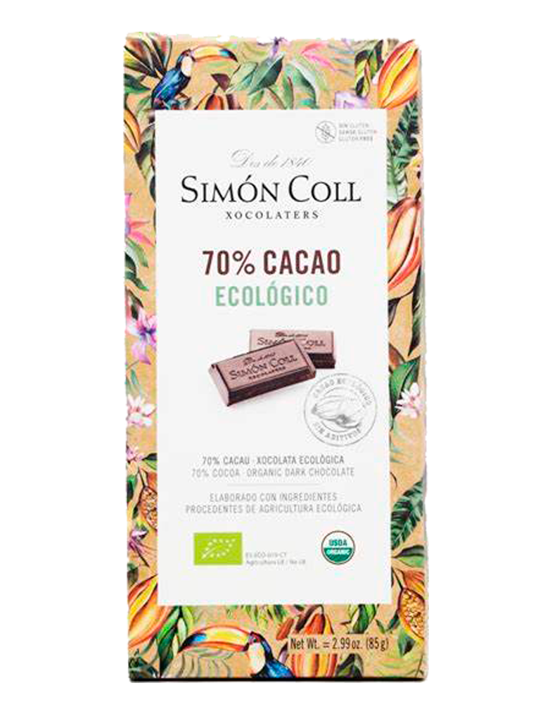 Simón Coll 70% Cacao Ecológico