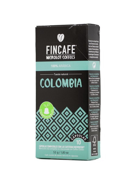 Fincafe Colombia 100% Arábica 10 cápsulas