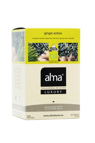 Alma Luxury Té Verde Ginger Antiox