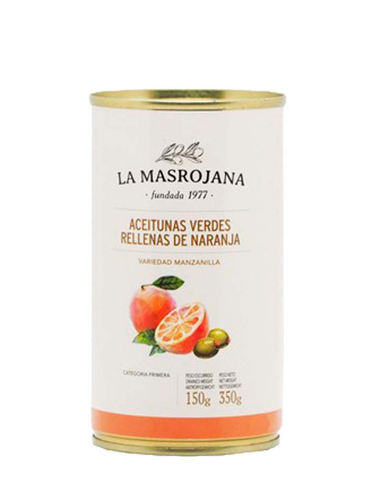 La Masrojana aceitunas rellenas de naranja