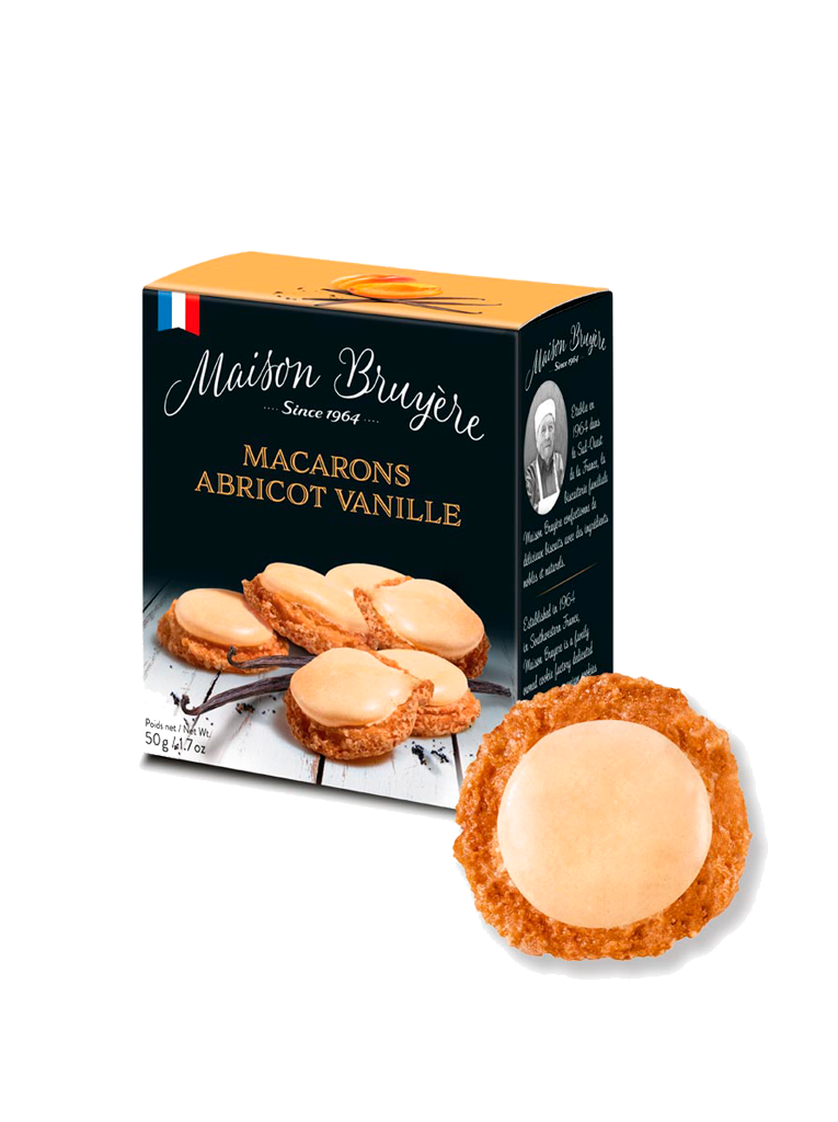 Maison Bruyère Macarons Abricot Vanille