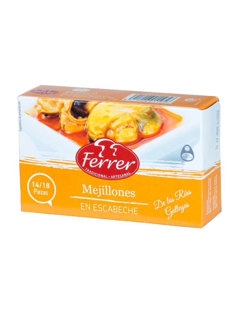 Ferrer Mejillones en escabeche 14/18