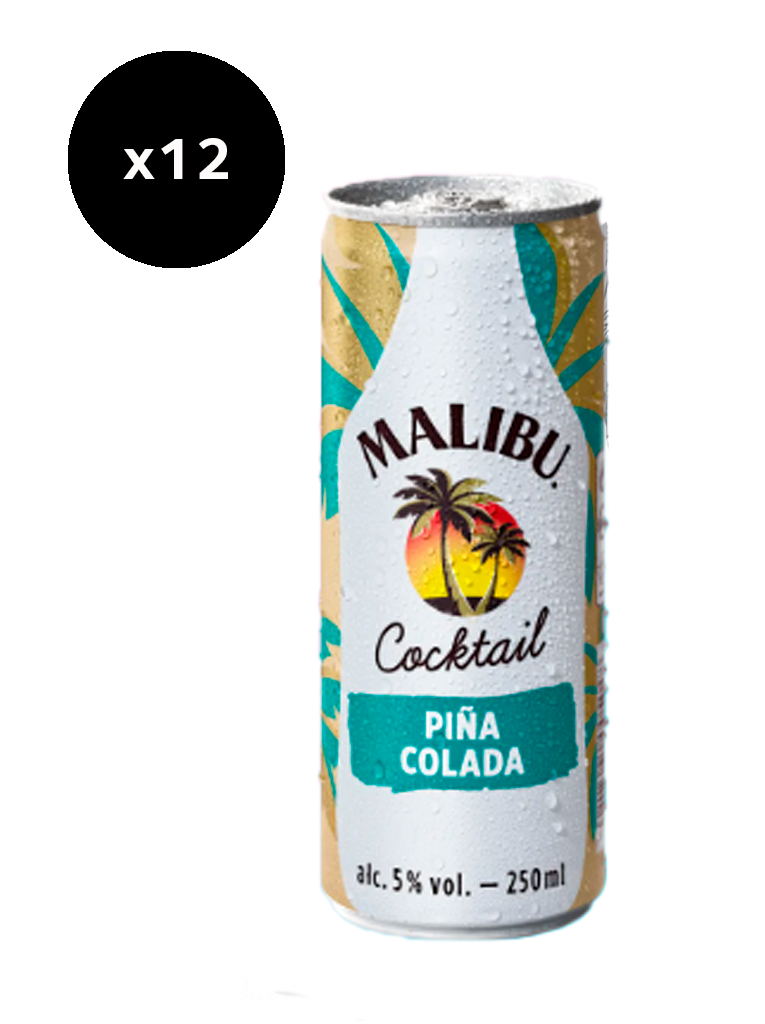Malibu Piña Colada lata 250ml